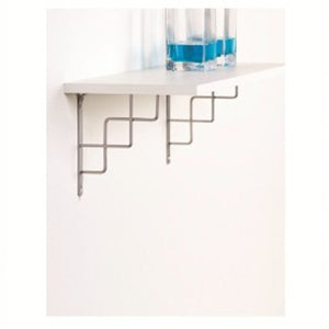 Set of 2 STEP 14.5cm Wall Mounted Shelf Brackets