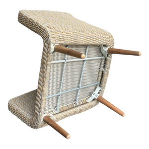 VERMONT - Outdoor Wicker Timber Single Sofa (Carton of 2)