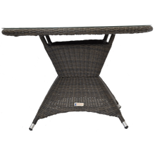 PRE-ORDER Outdoor Wicker Round Dining Table 120cm - Furniture Star Direct