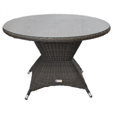 PRE-ORDER ORMOND - Outdoor Garden Patio Wicker Dining Round Table - Furniture Star Direct