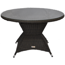 PRE-ORDER ORMOND - Outdoor Garden Patio Wicker Dining Round Table - Furniture Star Direct