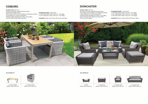 BULLEEN - Luxurious Outdoor Wicker Adjustable Sun Lounge