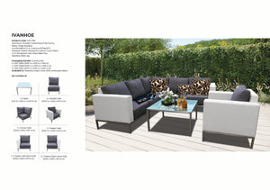 BULLEEN - Luxurious Outdoor Wicker Adjustable Sun Lounge