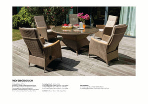 BULLEEN - Luxurious Outdoor Wicker Adjustable Sun Lounge