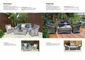 BULLEEN - Luxurious Outdoor Wicker Adjustable Sun Lounge