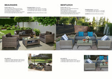 BEAUMARIS - Superior 5 Seater Wide-Armrest Lounge Garden Set