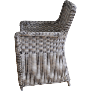 ASHBURTON - Outdoor Synthetic Wicker Dining Chair - Furniture Star Direct