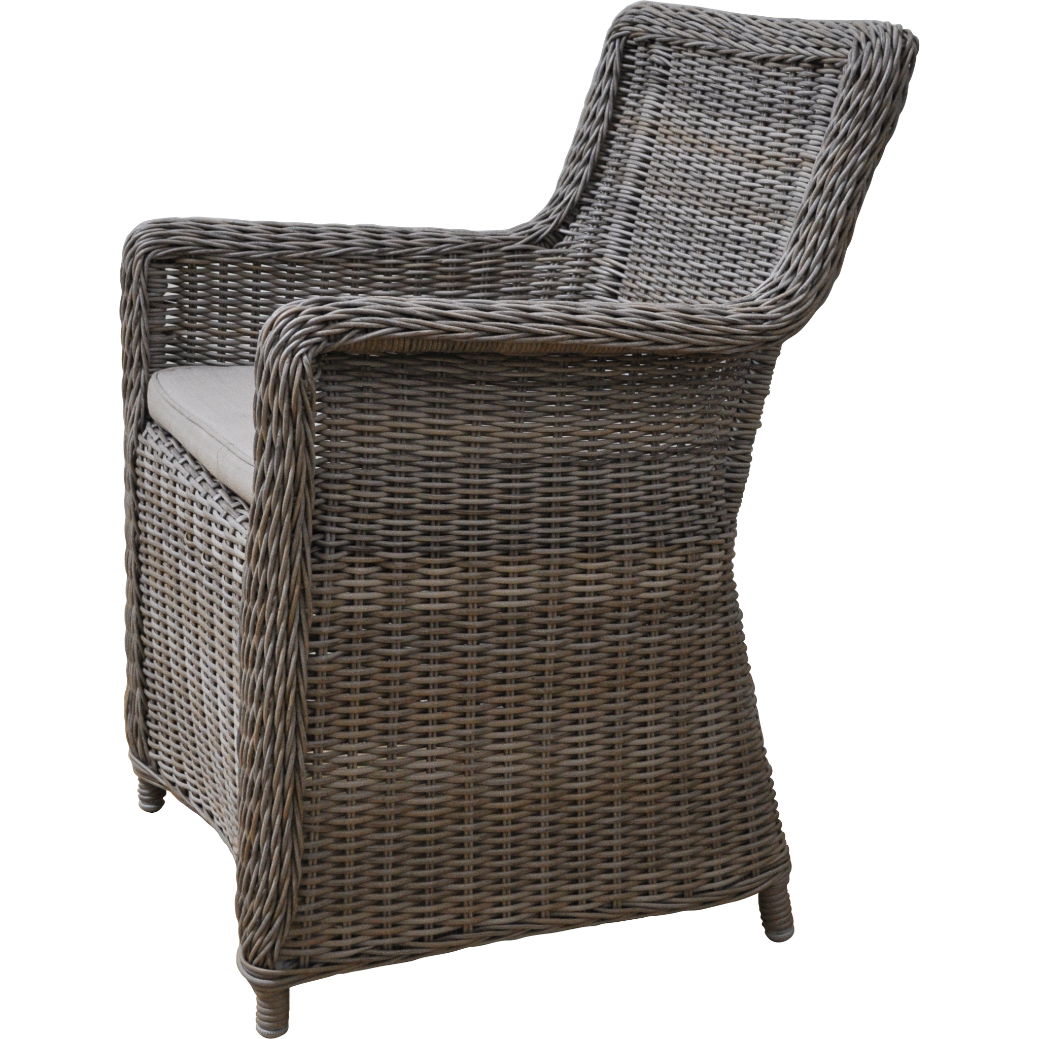 ASHBURTON Outdoor Synthetic Wicker Dining Chairs DECOR STAR