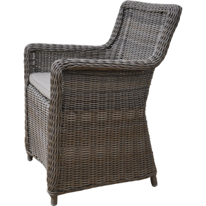 ASHBURTON - Outdoor Synthetic Wicker Dining Chair - Furniture Star Direct