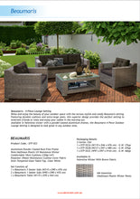 BEAUMARIS - Superior 5 Seater Wide-Armrest Lounge Set - Furniture Star Direct