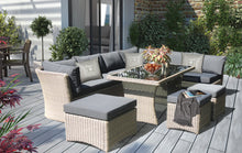 PRE-ORDER BRIGHTON - Outdoor Wicker Rectangle Dining Table - Furniture Star Direct