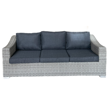 CANTERBURY - 3 Seat Luxury Outdoor Wicker Wide Armrest Sofa