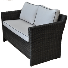 PRE-ORDER CARLTON - 6 Seater Outdoor Wicker Stylish Square Table Dining Set - Furniture Star Direct