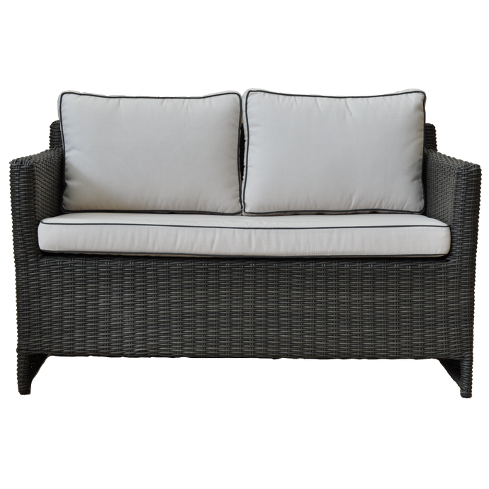 CARLTON - Outdoor Wicker Double Seater Sofa - Furniture Star Direct