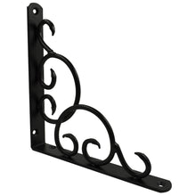 2x CURLY 190 - Wall Mounted Shelf Brackets with hardware - Furniture Star Direct