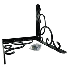 2x CURLY 230 - Wall Mounted Shelf Brackets with hardware - Furniture Star Direct