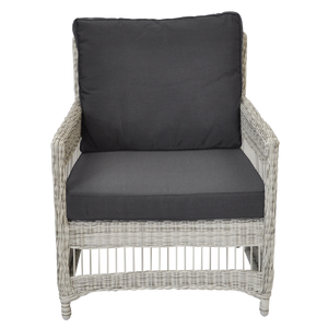 EAGLEMONT - Outdoor Wicker Single Seater Sofa - Furniture Star Direct