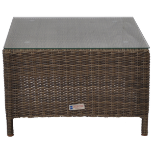 KEW - Outdoor Wicker Square Coffee Table - Furniture Star Direct