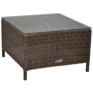 KEW - Outdoor Wicker Square Coffee Table - Furniture Star Direct