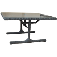 CARLTON - Outdoor Wicker Dining Square Table - Furniture Star Direct