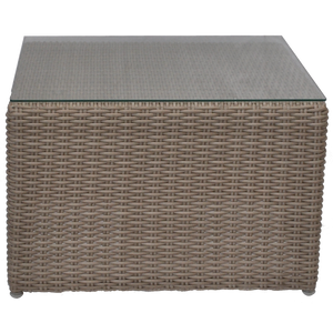 EPPING - Outdoor Wicker Square Coffee Table - Furniture Star Direct