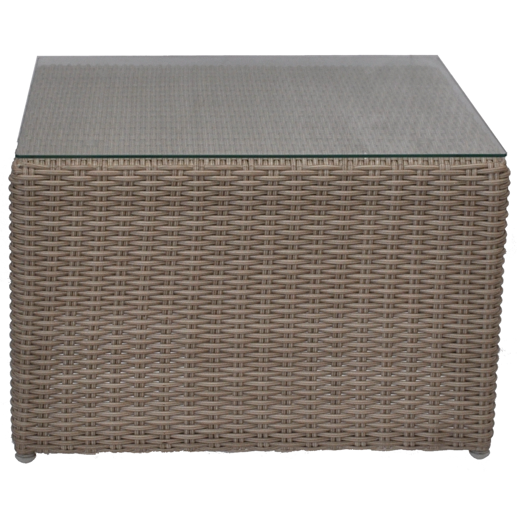 EPPING - Outdoor Wicker Square Coffee Table - Furniture Star Direct