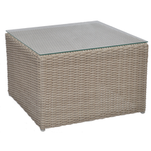 EPPING - Outdoor Wicker Square Coffee Table - Furniture Star Direct