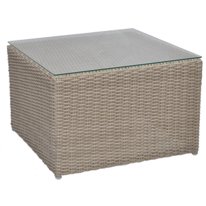 EPPING - Outdoor Wicker Square Coffee Table - Furniture Star Direct