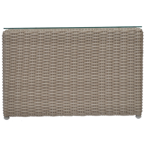 EPPING - Outdoor Wicker Square Coffee Table - Furniture Star Direct