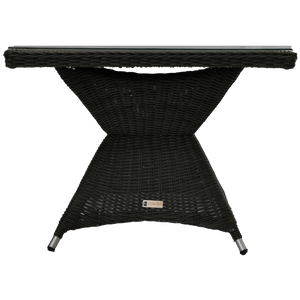 PRE-ORDER HAMPTON - Outdoor Wicker Square Dining Table - Furniture Star Direct