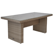 PRE-ORDER CAMBERWELL - Exclusive 7 Seater Outdoor Wicker Rectangle Dining Table Set - Furniture Star Direct