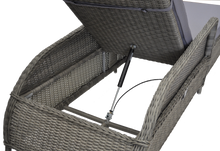 PRE-ORDER: BULLEEN - Luxurious Outdoor Wicker Adjustable Sun Lounge - Furniture Star Direct