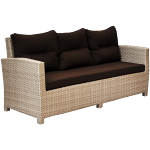 PRE-ORDER CAMBERWELL - Exclusive 7 Seater Outdoor Wicker Rectangle Dining Table Set - Furniture Star Direct