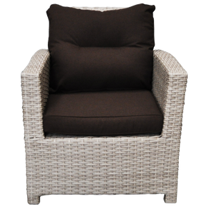 PRE-ORDER CAMBERWELL - Exclusive 7 Seater Outdoor Wicker Rectangle Dining Table Set - Furniture Star Direct