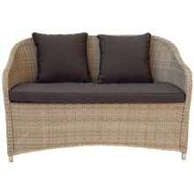 PRE-ORDER PRESTON - Lovely 4 Seater Balcony Patio Wicker Lounge Set - Furniture Star Direct