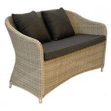 PRE-ORDER PRESTON - Outdoor Wicker 2 Seater Armchair - Furniture Star Direct