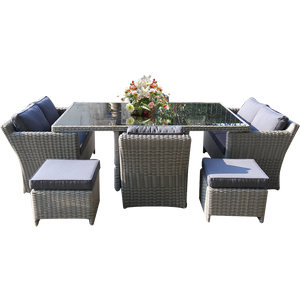 PRE-ORDER ELWOOD - Outdoor Wicker Single Seater Sofa - Furniture Star Direct