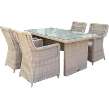 ASHBURTON - Outdoor Wicker Rectangle Dining Table - Furniture Star Direct