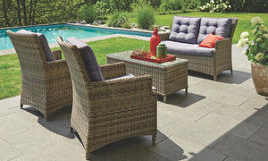 ESSENDON - Outdoor Wicker Single Seater Sofa - Furniture Star Direct