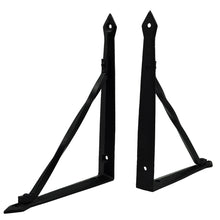 2x CLASSIC TWIST 1924 - Wall Mounted Shelf Brackets with hardware - Furniture Star Direct