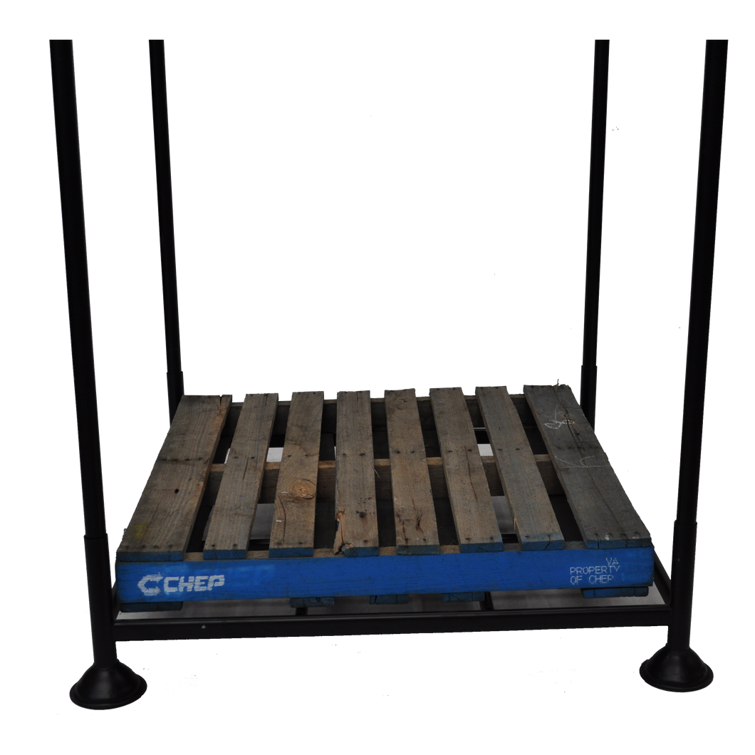 CAMPBELLFIELD  - Stack Up Warehouse Storage Shelf - Stackable CHEP Pallet Size Shelf - Furniture Star Direct