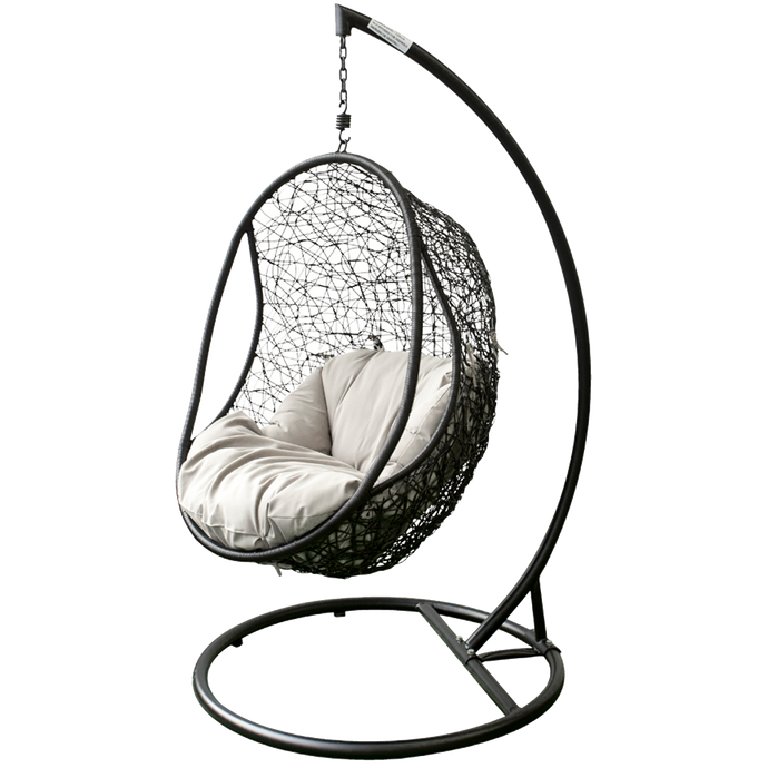 PRE-ORDER FITZROY - Egg Shape Hanging Chair Swing - Furniture Star Direct