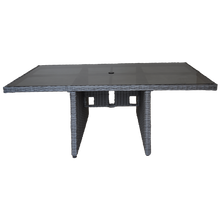 PRE-ORDER ELWOOD - Premium 8 Seater Outdoor Wicker Rectangle Table Dining Set - Furniture Star Direct