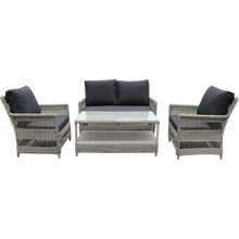 EAGLEMONT - Outdoor Wicker Double Seater Sofa - Furniture Star Direct
