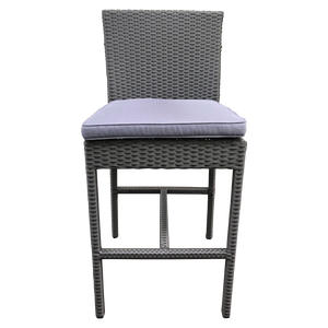 PRE-ORDER SORRENTO 5 Piece 4 Seater Outdoor Wicker Bar Set - Furniture Star Direct