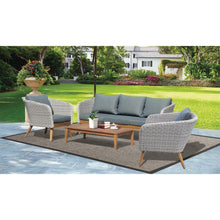 MORNINGTON - Eucalyptus Timber Rectangle Coffee Table - Furniture Star Direct