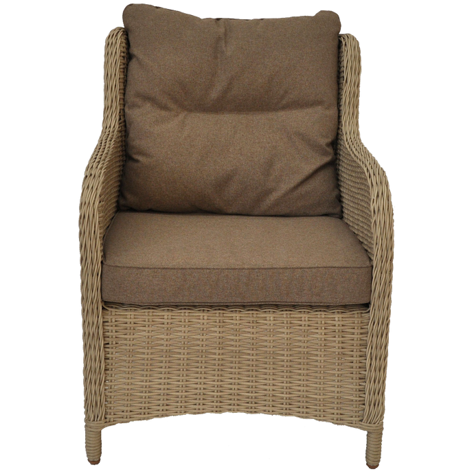 PRE-ORDER MONT ALBERT - Outdoor Wicker Single Seater Sofa - Furniture Star Direct