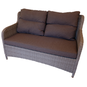 MONT ALBERT - Outdoor Wicker Double Seaters Sofa - Furniture Star Direct