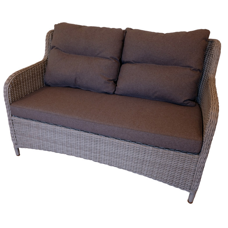 MONT ALBERT - Outdoor Wicker Double Seaters Sofa - Furniture Star Direct