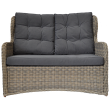 PRE-ORDER TOORAK - Outdoor Wicker Double Seater Sofa - Furniture Star Direct